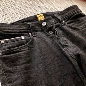 Elk Head black selvedge jeans